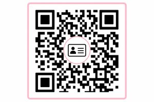 高清动漫商务微信二维码