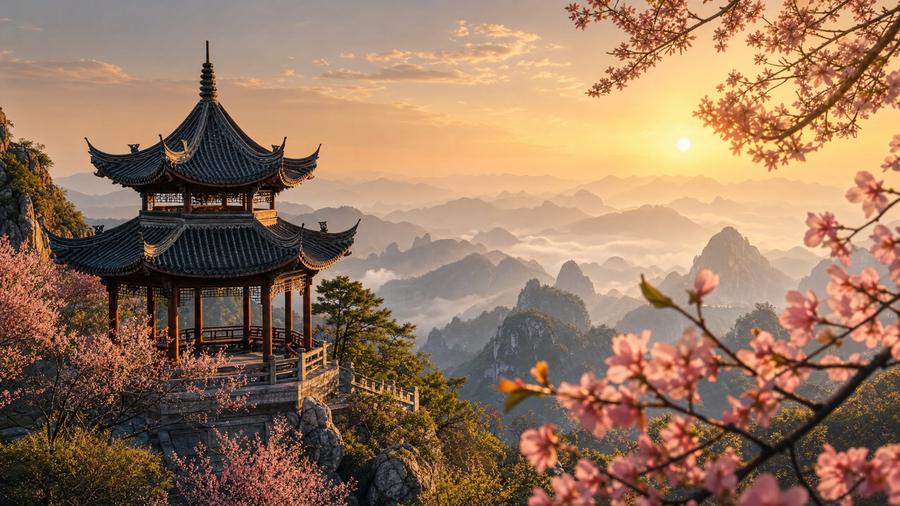 高清动漫旅行生活视频演示